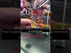 Comment appliquer plus facilement la colle pour le collage acrylique