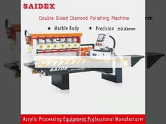 Machine électrique de polissage des bords acryliques de 2 m/min avec batterie 3AH