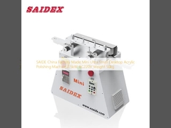 SAIDE Chine Usine Fabriqué Mini Ultra Petite Machine de Polissage de Bureau Acrylique 2.5kW AC220V Poids 50kg