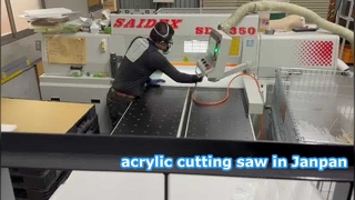 Installation et utilisation des scies à découper acryliques Saide au Japon
