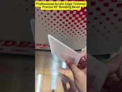 feuille acrylique pour bord biseauté à 45°