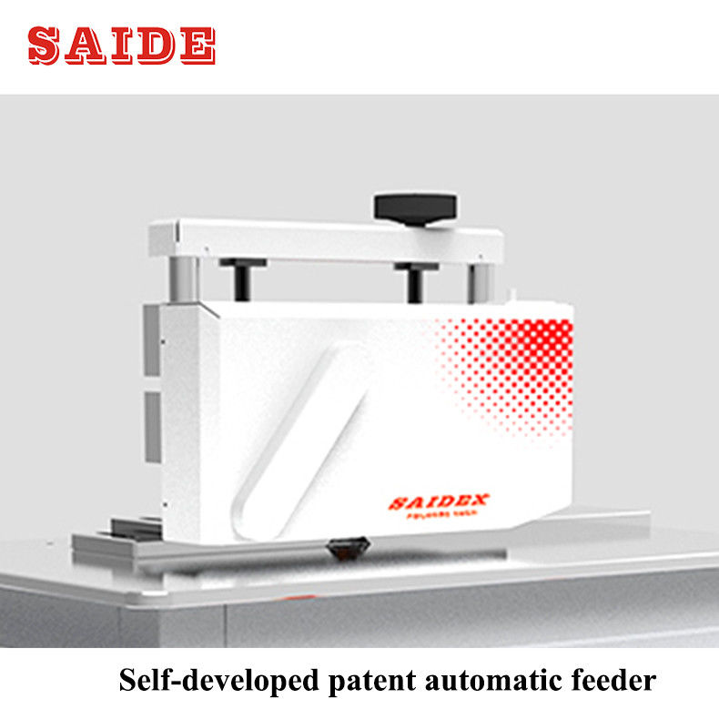 Chine fourniture d'usine SAIDE SD-XB1065 machines de découpage acrylique 60 degrés machine automatique de déchiquetage acrylique