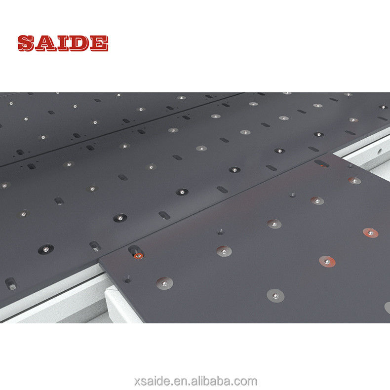 Scies à découper transversales CNC automatiques GX-2600 pour panneaux moyens-épais, scies de découpe électroniques pour acrylique et panneaux de guidage de la lumière