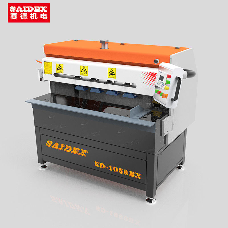 2022 Nouvelle usine de Dongguan fourniture semi-automatique 1000 mm longueur de travail bord brillant machine de polissage de diamant pour acrylique