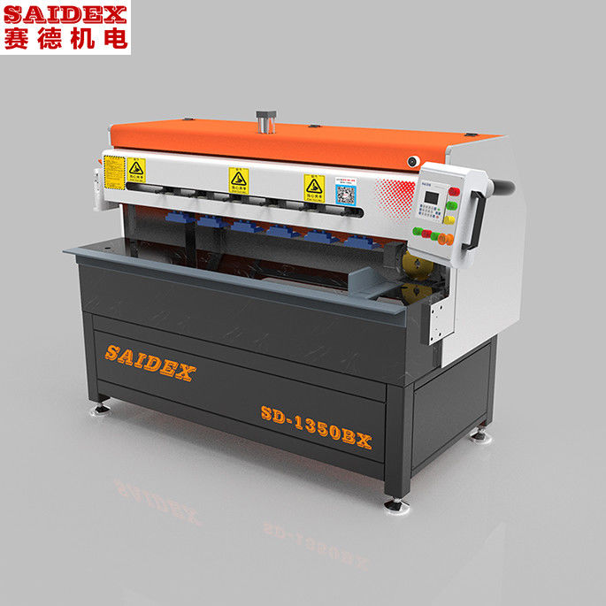 1350 mm de longueur de travail Machine de polissage de diamants acryliques avec alimentation de ceinture Machine de polissage de buse de buse acrylique