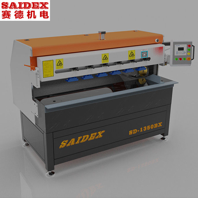 1350 mm de longueur de travail Machine de polissage de diamants acryliques avec alimentation de ceinture Machine de polissage de buse de buse acrylique