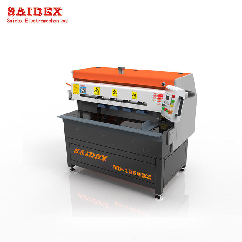 Machine de polissage et de broyage de feuilles acryliques à grande vitesse 2,5 kW 0-60° Angle de coupe