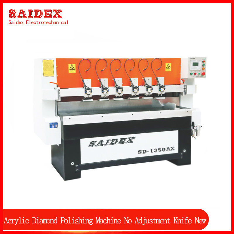 Sd-1350Ax Table de marbre 0-60 degrés bord à cloison acrylique bord automatique diamant naturel machine de polissage pour acrylique Ps Ms