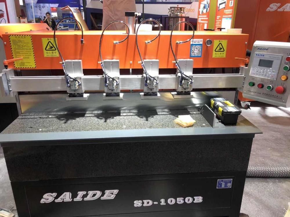 Machine de polissage de bordure acrylique de petite taille 1000 mm Partition de bureau de baffle acrylique Sadie Diamond Machine de polissage pour plexiglas