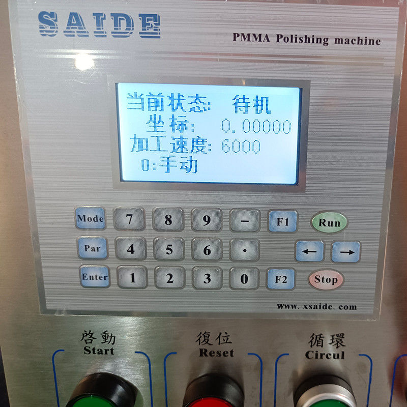 SAIDE Petite Taille Bonne Qualité SD-1050B Bord Chine Machine à polir et couper les bords en angle acrylique de haute qualité