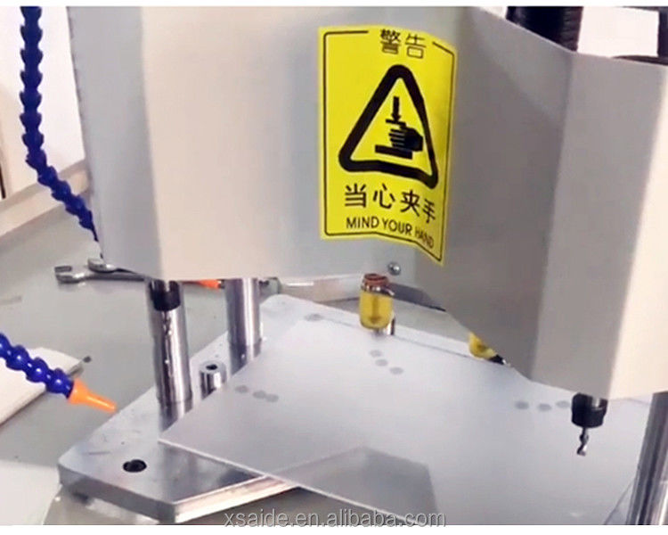 L'usine chinoise produit des machines machine de forage automatique pour forer quatre trous à la fois machine de forage de clous acryliques