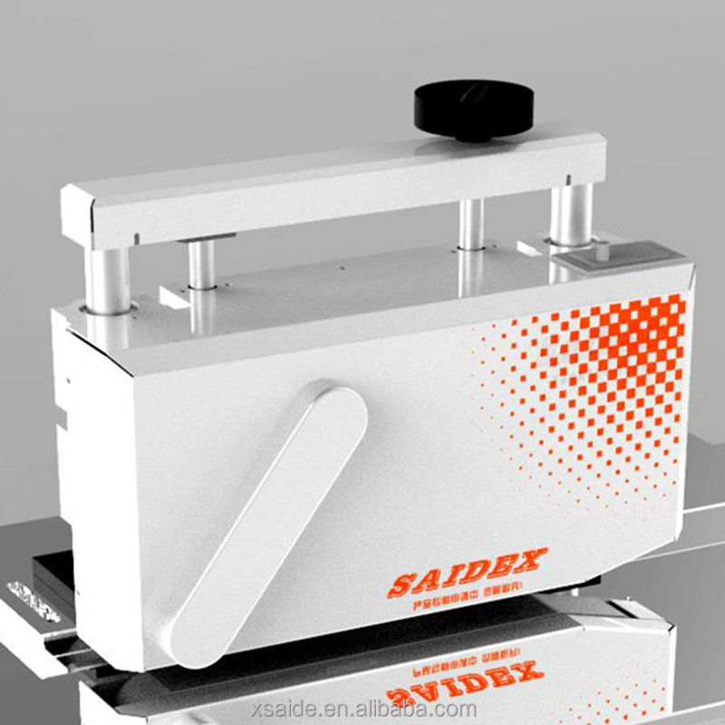Saide Chine fournisseur d'usine machine à bélier peut couper acrylique R-angle machine de camérisation pour PMMA / PS / MS / PC