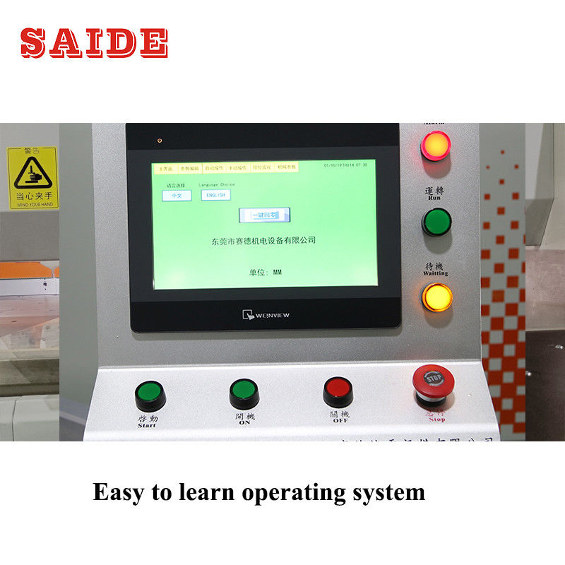 SD-1850 Scie à plaque acrylique de haute précision Machine automatique pour plastique PM PS Plaque de guidage de lumière spéciale électronique
