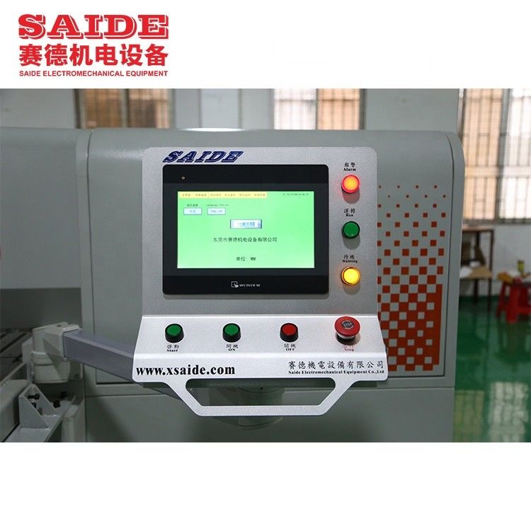 Équipement de production de fournitures anti-épidémiques Scie à découper automatique en acrylique à corps lourd Dongguan Saide