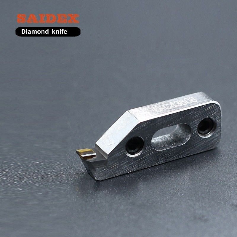 Coupeur de diamants OEM personnalisé Coupeur monocristallin de diamantite Couteau de polissage de diamants pour PMMA ABS Mach de polissage acrylique