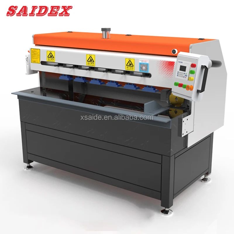 3kw Servo moteur entraîné 1350mm Polisseur de bord acrylique PMMA/PS/PCPlastic Polishing Machines