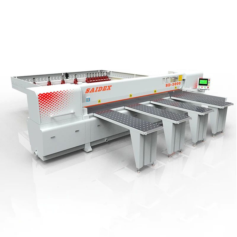Machine de découpe de conception acrylique efficace précision 3800mm longueur de scie 11kw moteur de scie à tête