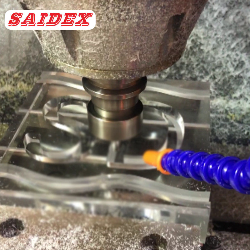 Machine de polissage de diamants acryliques de forme spéciale SD650 Machine de gravure à grande vitesse CNC Pièces de matériel pour rainures à trou intérieur