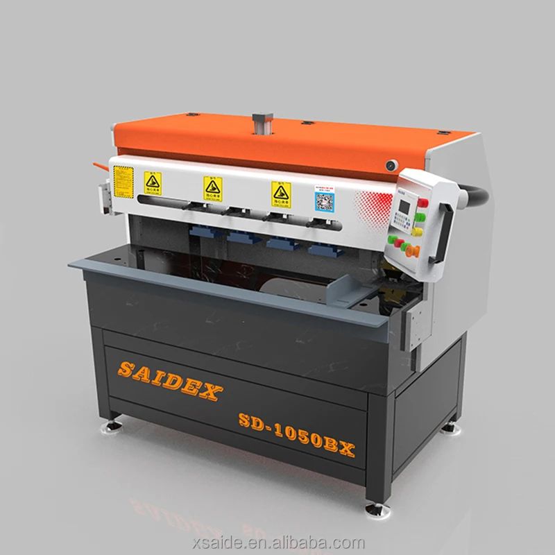 3kw Servo moteur entraîné 1350mm Polisseur de bord acrylique PMMA/PS/PCPlastic Polishing Machines