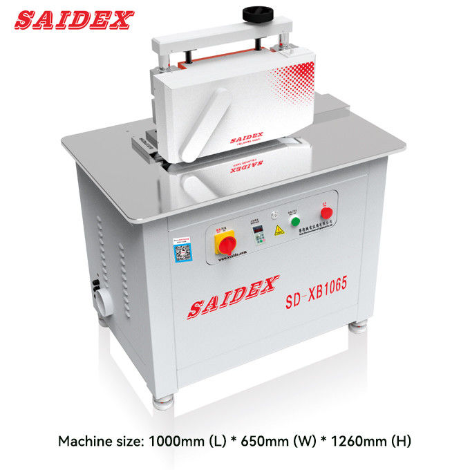 2.5kw 10A Machine électrique de découpage acrylique Longueur 1000mm 250kg Petite machine de polissage de bord arrondi à 45 degrés