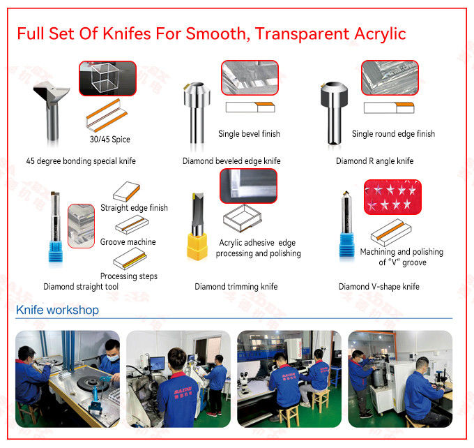 Outils de coupe de fraisage CNC pratiques pour l'industrie, outil de chanfreinage CNC acrylique pour l'acrylique, coupe à grande vitesse