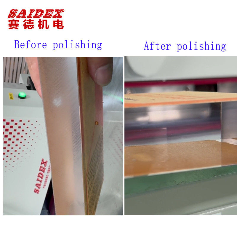 Fournisseurs de machines de polissage de chants acryliques double face à grande vitesse SD 1460S, design de haute qualité, les plus vendues