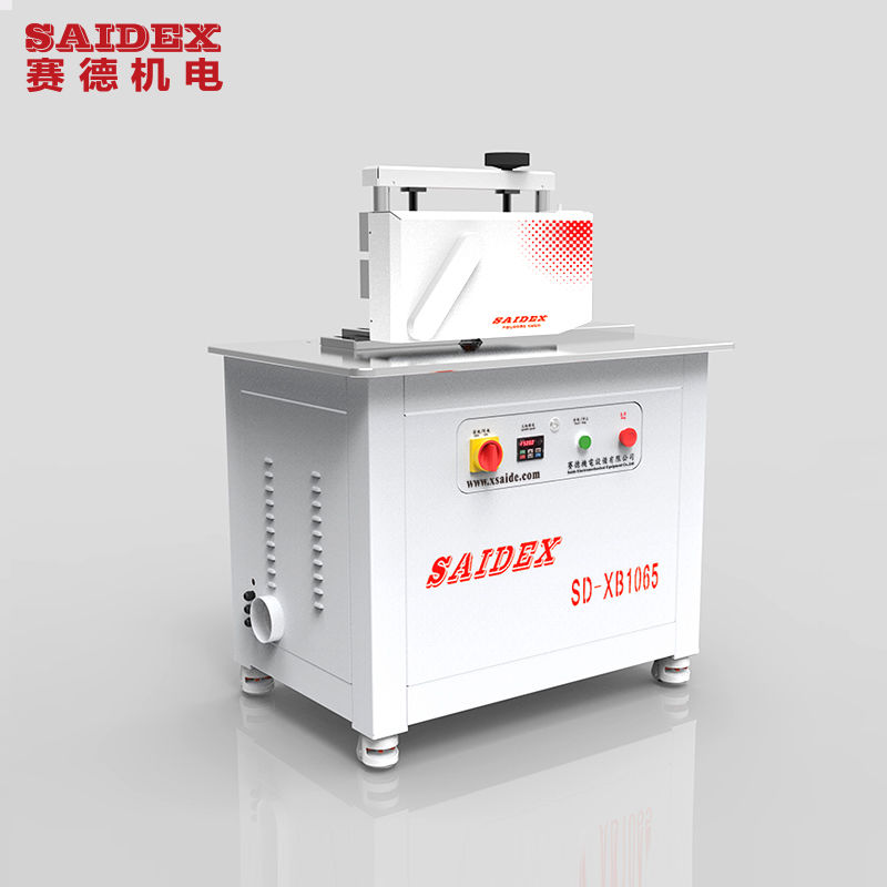 220V 50HZ/60HZ Acrylique R3 / R4 / R5 Machine de polissage et de découpage des coins arrondis Couteaux interchangeables 45 degrés