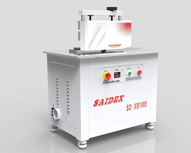 Machine de chanfreinage de précision industrielle haute vitesse en acrylique avec alimentation automatique pour le rognage des bords