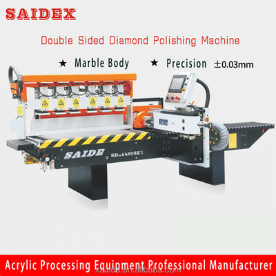Machine électrique de polissage des bords acryliques de 2 m/min avec batterie 3AH