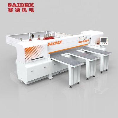 Équipement de production de fournitures anti-épidémiques Scie à découper automatique en acrylique à corps lourd Dongguan Saide
