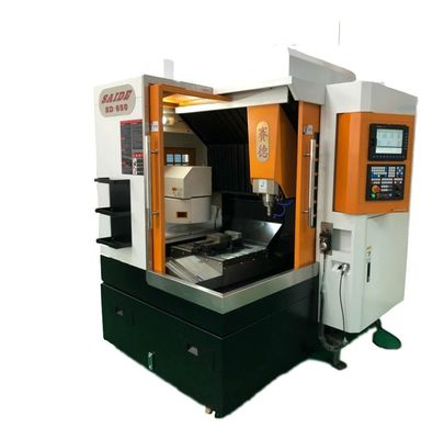 24000rpm vitesse de la broche SD650 3000kg Poids machine CNC acrylique avec 400kg charge de travail maximale Machine de polissage des métaux