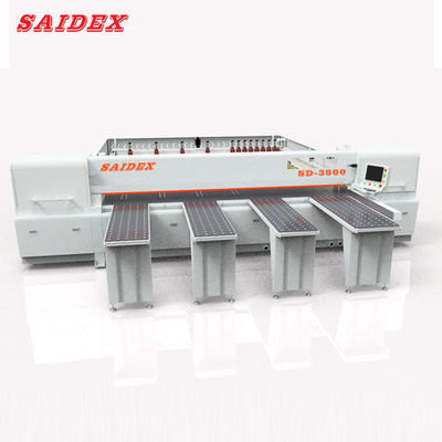 Machine de découpe de conception acrylique efficace précision 3800mm longueur de scie 11kw moteur de scie à tête