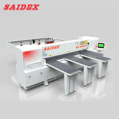 Machine de découpe de feuilles acryliques à axis de 30 mm Épaisseur de sciage de 80 mm Puissance totale de 16 kW