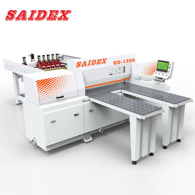 SD-1350 Scie automatique à faisceau acrylique pour ordinateur 11 kW Vitesse d'alimentation 0-50 m/min