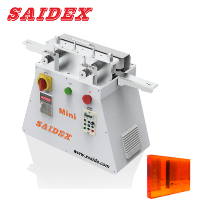 Mini machine à polir l'acrylique 220V pour feuilles de plastique PMMA PC