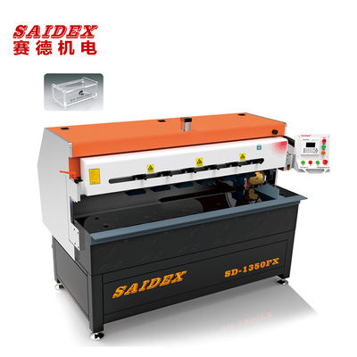SD-1350FX Machine de polissage acrylique à grande vitesse à entraînement servo Polisseur de bord en diamant pour feuille de plastique PMMA