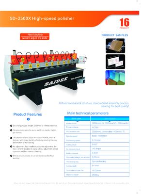 Machines de polissage sans flamme Fabricant de machines Dongguan Nouvelle machine électrique horizontale de polissage de diamants pour plexiglas