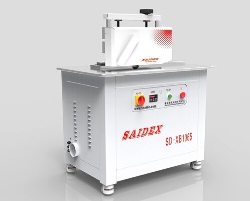 Automatic 45 Degree High Efficiency Acrylic Chamfering Machine for PMMA PS Trimming and Polishing